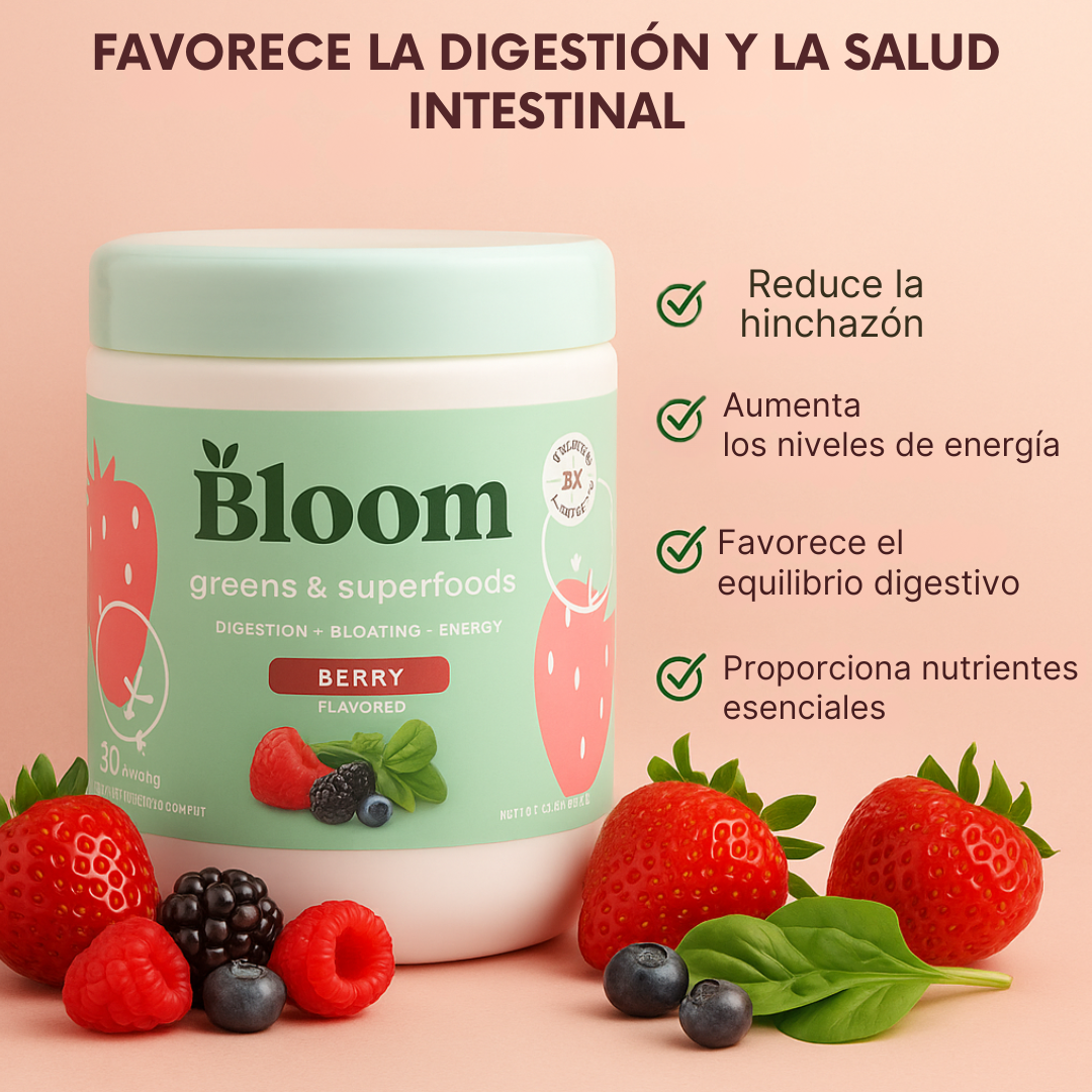 Bloom – Elimina Hinchazón y Recupera tu Energía